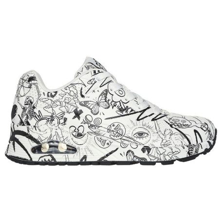 Skechers női cipő-177972-WBK