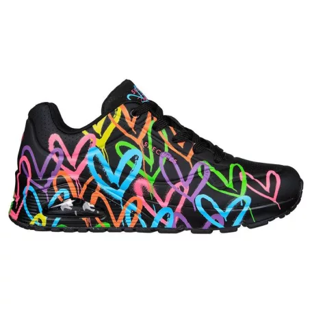 Skechers női cipő-177981-BKMT