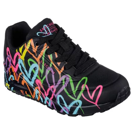 Skechers női cipő-177981-BKMT