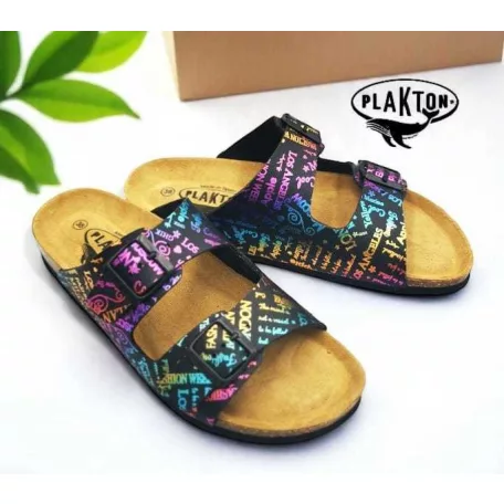 Plakton női papucs-180010-Negro-6514