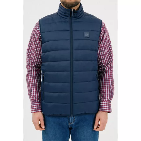 Budmil férfi mellény-vékony steppelt mellény - 20120023-002