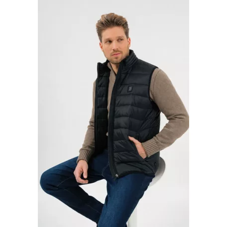 Budmil férfi mellény-vékony steppelt mellény - 20120023-003