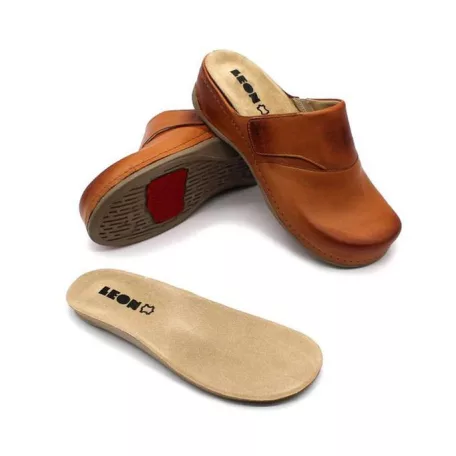 Leon Comfort női papucs-2019 Barna