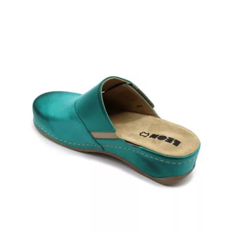 Leon Comfort női papucs-2019 Sotet-turkiz