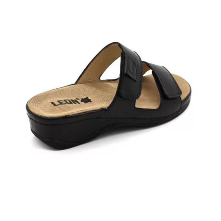 Leon Comfort női papucs-2020 fekete
