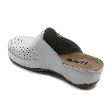 Leon Comfort női papucs-2022 Feher