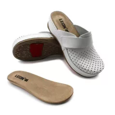Leon Comfort női papucs-2022 Feher