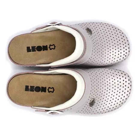 Leon Comfort női papucs-2023 perla