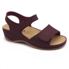 Leon Comfort női szandál-2024 Bordo