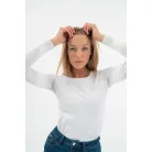 Budmil női póló-vékony hosszú ujjú felso - 20250038-001