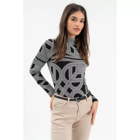 Budmil női póló-vékony hosszú ujjú felso - 20250045-005