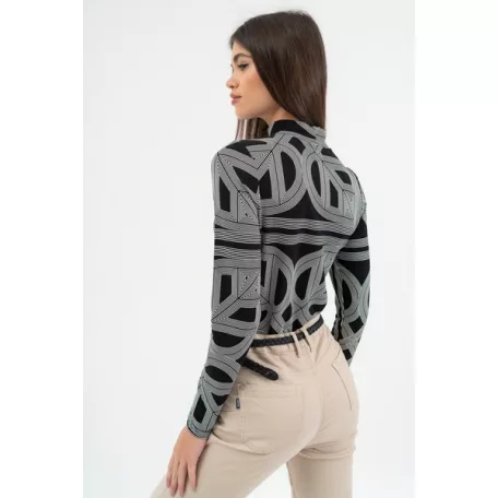 Budmil női póló-vékony hosszú ujjú felso - 20250045-005