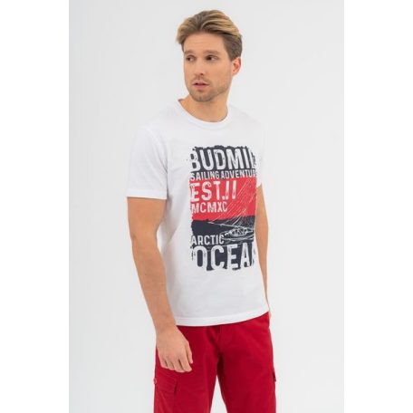 Budmil férfi Póló-regular fit póló - 20300437-002