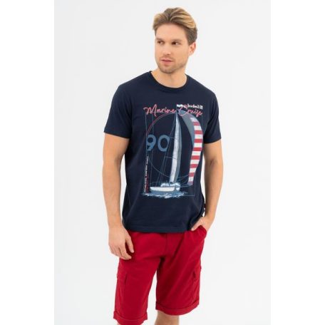 Budmil férfi Póló-regular fit póló - 20300437-012
