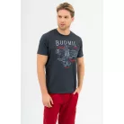 Budmil férfi Póló-regular fit póló - 20300438-006