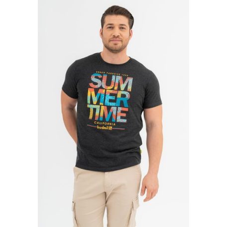 Budmil férfi Póló-modern fit póló - 20300439-005