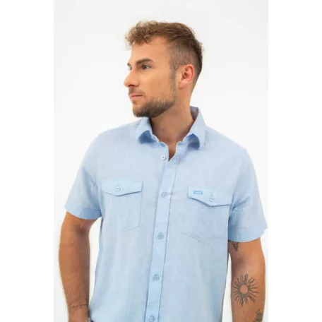 Budmil férfi ing-rövid ujjú ing - 20440268-002