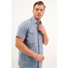 Budmil férfi ing-rövid ujjú ing - 20440274-002