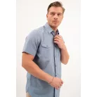 Budmil férfi ing-rövid ujjú ing - 20440274-002