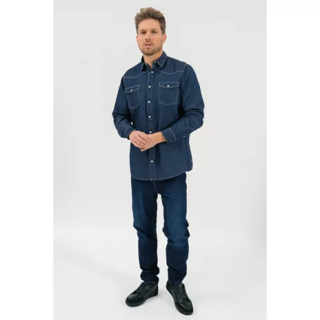 Budmil férfi ing-regular fit farmering - 20450248-001