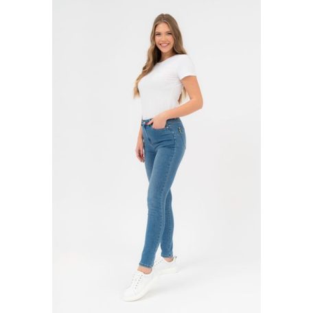 Budmil női nadrág-Szűk fazonú farmernadrág - 20480107-002