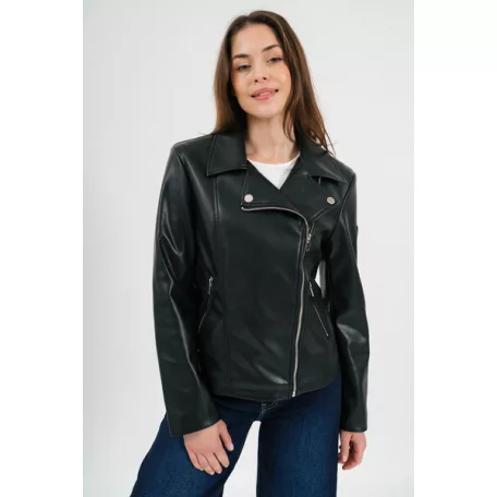 Budmil női kabát-műbőr motoros dzseki - 20510031-002