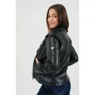 Budmil női kabát-műbőr motoros dzseki - 20510031-002