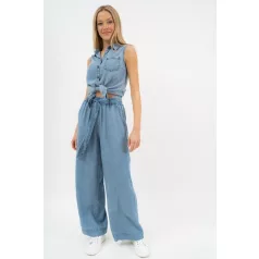 Budmil női nadrág-utcai nadrág - 20630157-001