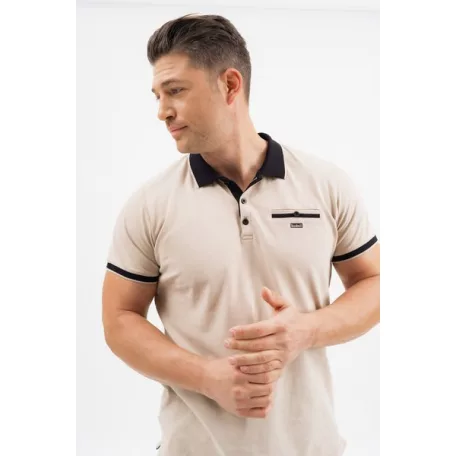 Budmil férfi póló-galléros póló - 20730279-001