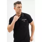 Budmil férfi póló-galléros póló - 20730279-002
