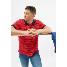 Budmil férfi póló-galléros póló - 20730285-001