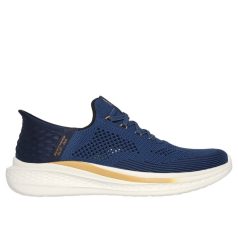 Skechers férfi cipő-210810-BLU