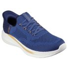 Skechers férfi cipő-210810-BLU