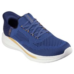 Skechers férfi cipő-210810-BLU