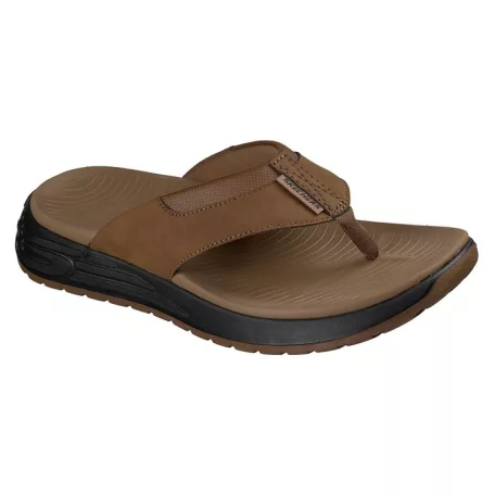 Skechers férfi papucs-211359-BRN