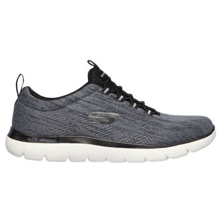 Skechers férfi cipő-232186-BKW