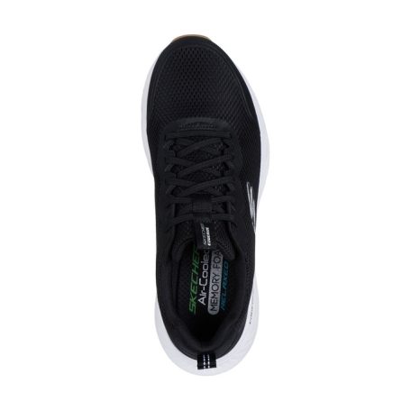 Skechers férfi cipő-232835-BKW