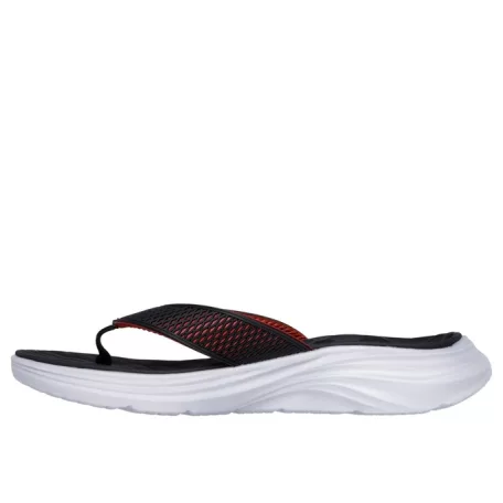 Skechers férfi papucs-232894-BKRD