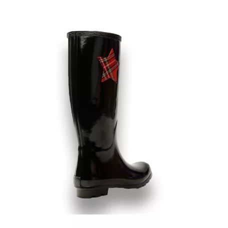 Gios Eppo női gumicsizma-24461 Black/Tartan