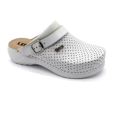 Leon Comfort női papucs-3300 fehér