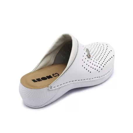 Leon Comfort női papucs-3400 Feher