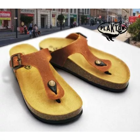 Plakton női papucs-341671-Cuero