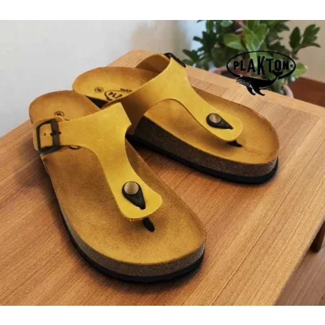 Plakton női papucs-341671-Ocre