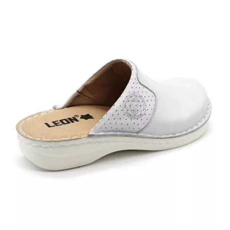 Leon Comfort női papucs-360 Fehér