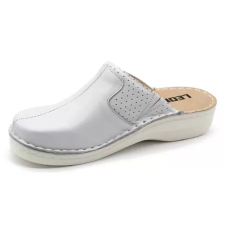 Leon Comfort női papucs-360 Fehér