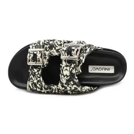 Inuovo női papucs-395024 BlackS24