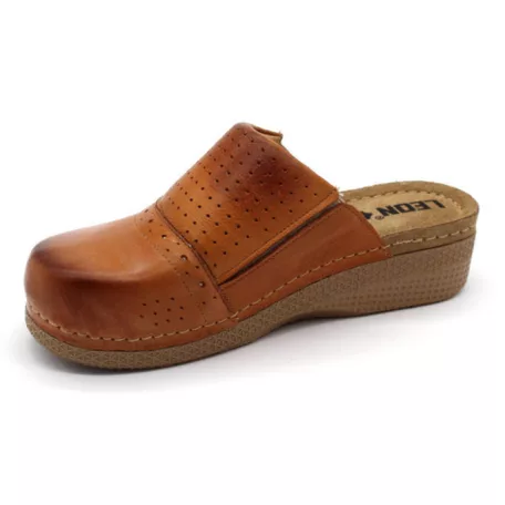 Leon Comfort női papucs-400 Barna