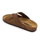 Leon Comfort női papucs-4010 Barna-velur