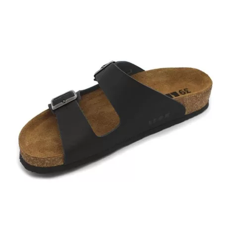 Leon Comfort női papucs-4010 Fekete-bak