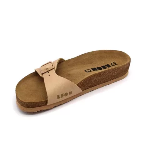 Leon Comfort női papucs-4021 Bezs